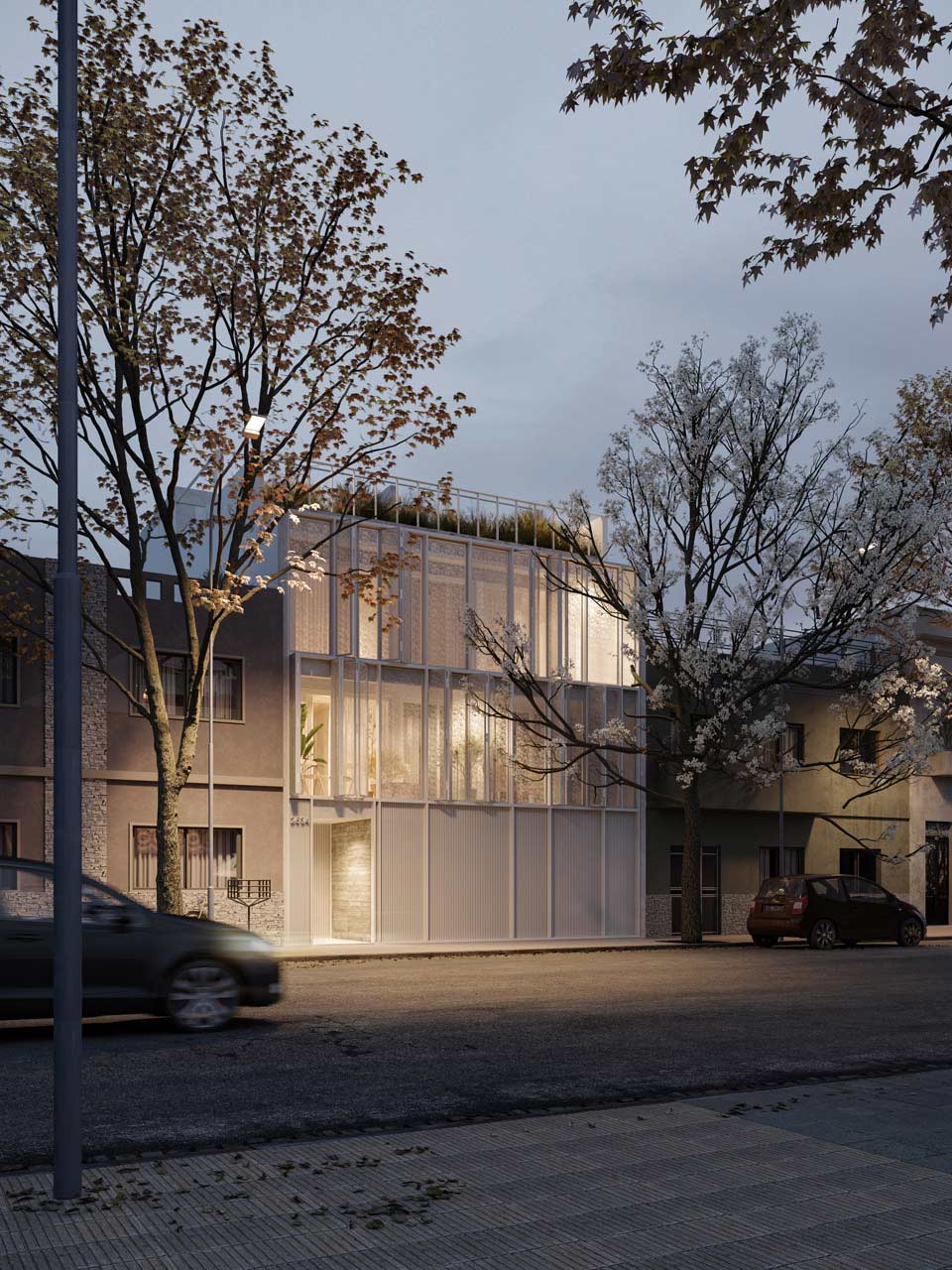 Foto fachada Achaval