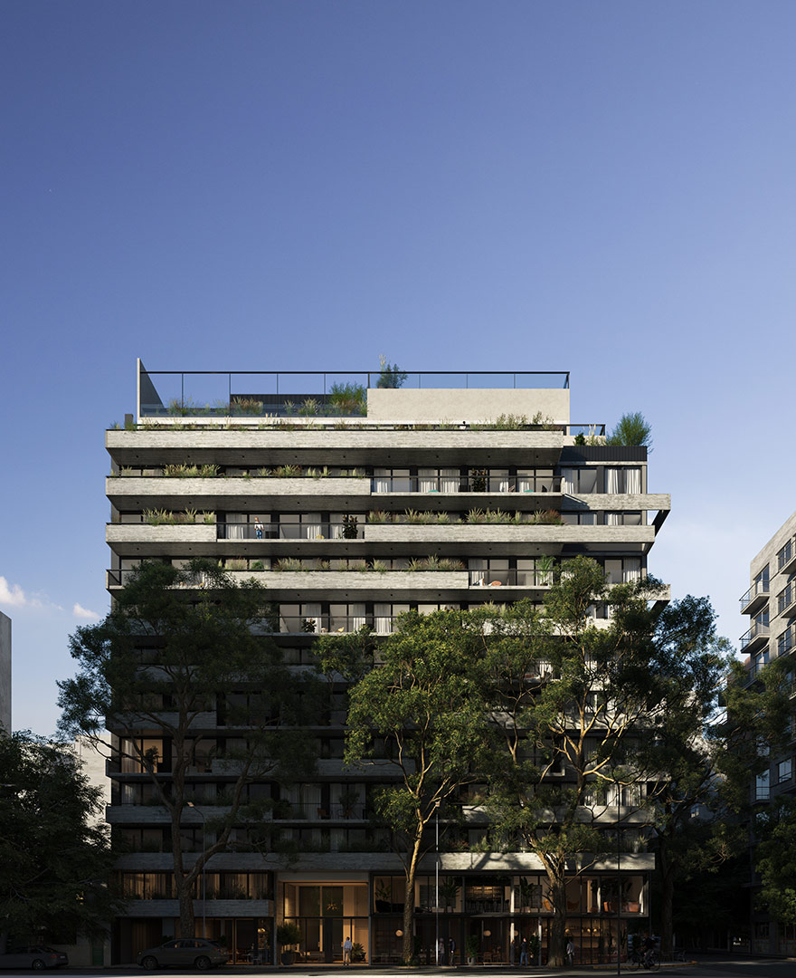 Imágen interior de un departamento de HC2P