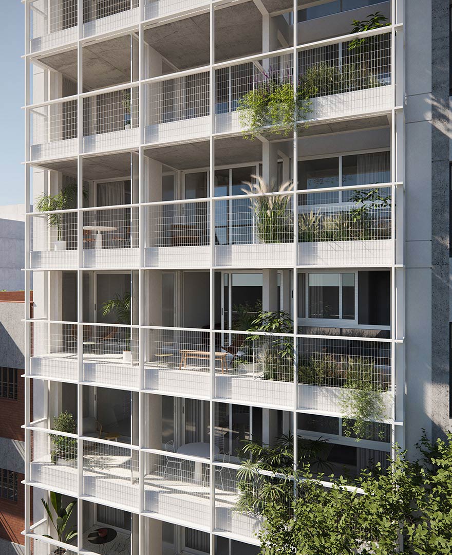 Imágen interior de un departamento de HC2P