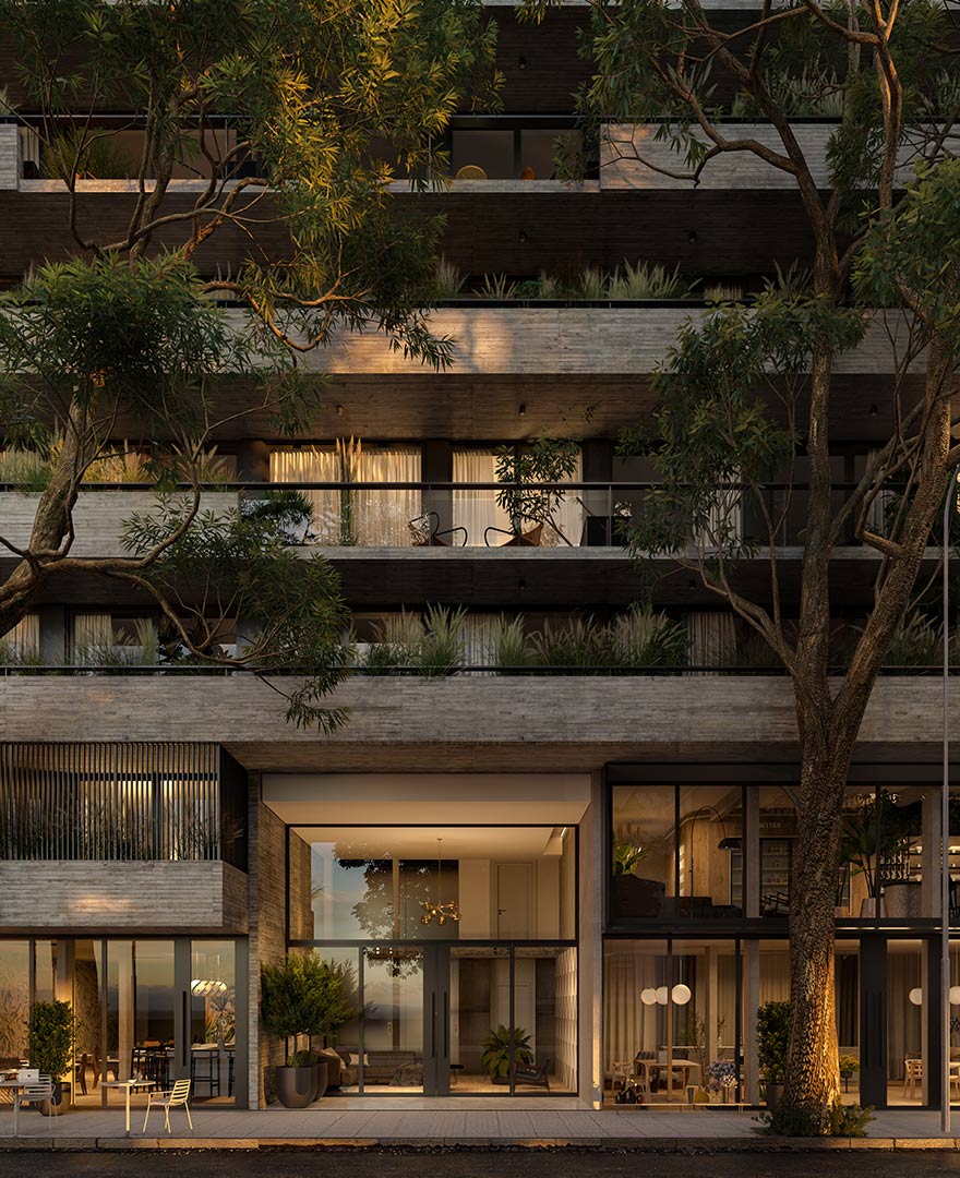 Imágen interior de un departamento de HC2P