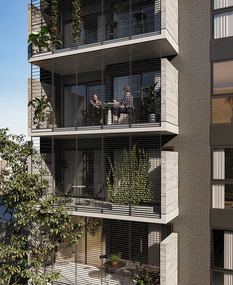 Imágen interior de un departamento de HC2P